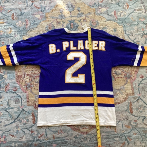 B. PLAGER #2 Vintage retro St. Louis Blues Doug Laurie Jersey - Picture 8 of 8
